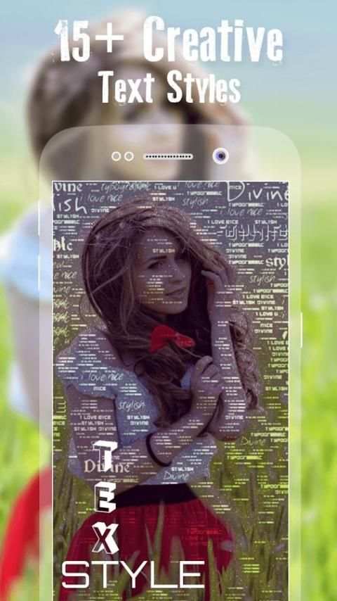 Typography Effect Photo Editor скриншот 3