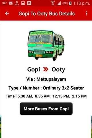 Gobichettipalayam Bus Info screenshot 6