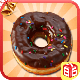 डोनट्स - खाना पकाने का खेल\ आइकन