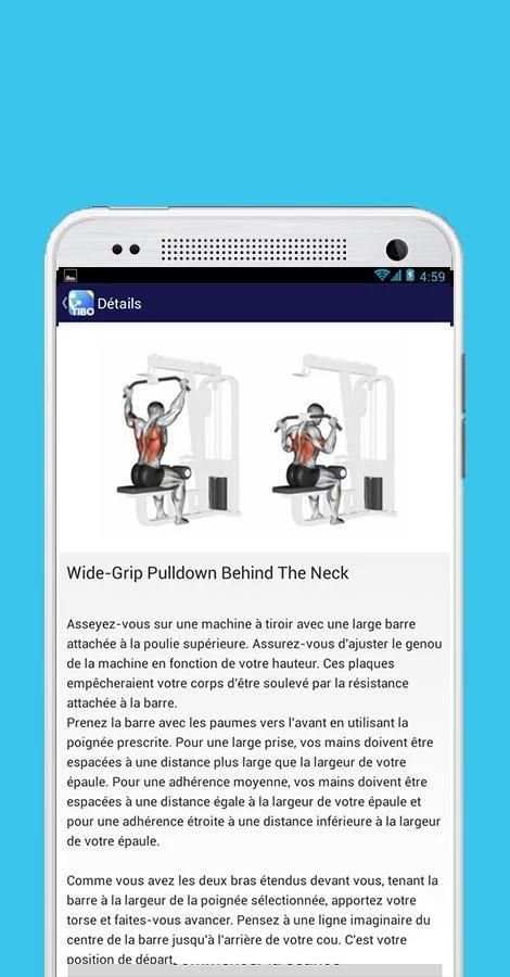 Fitness et musculation screenshot 3