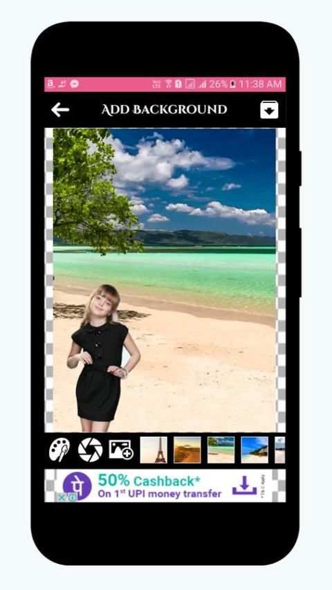 Cut Paste Photo Editor 3 تصوير الشاشة
