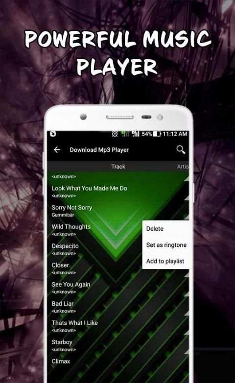 Download Mp3 Player скриншот 2