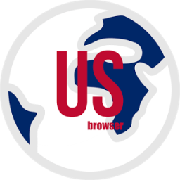 US Browser - Fast, Secure, Small أيقونة