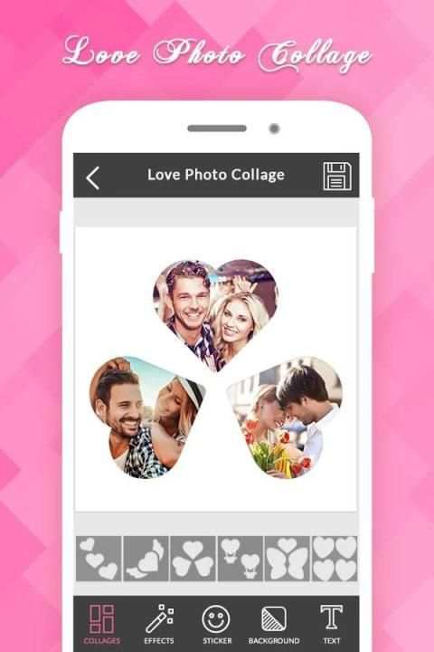 Love Collage - Photo Editor скриншот 6