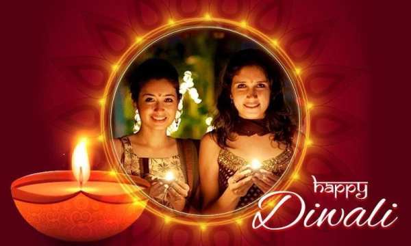 Diwali Photo Editor & Frame दिवाली फोटो फ्रेम screenshot 1