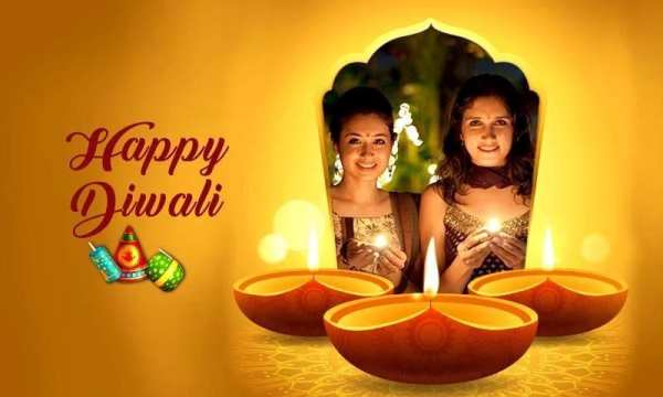 Diwali Photo Editor & Frame दिवाली फोटो फ्रेम скриншот 2