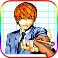 Learn How to Draw Death Note Step by Step FREE on 9Apps