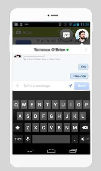 Fast Messenger-Lite Messenger New скриншот 1
