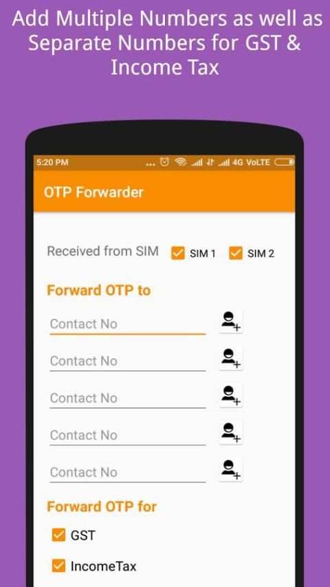 OTP Forwarder स्क्रीनशॉट 3