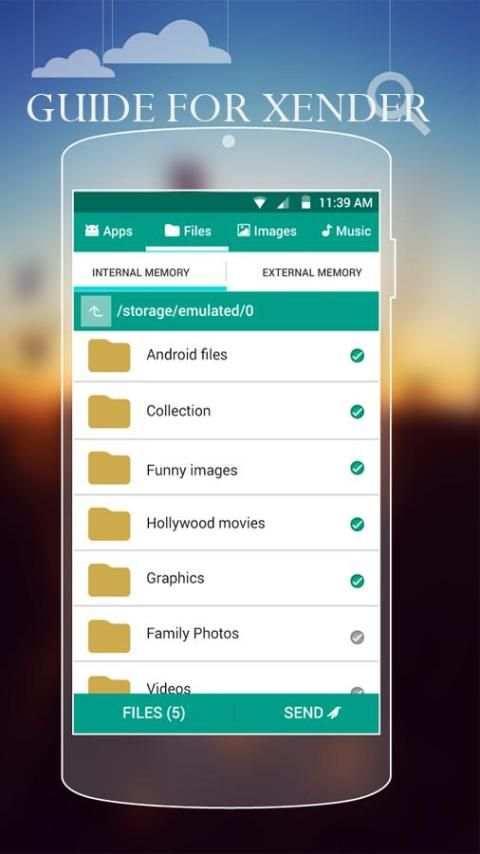 Guide For Xender - File Transfer & Sharing скриншот 3