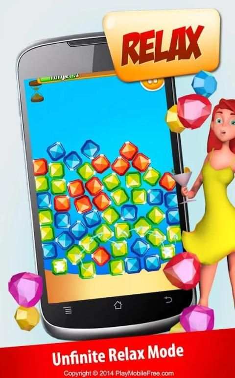 Jewel Rush - Match Color screenshot 1