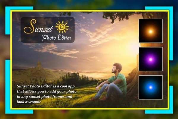 Sunset Photo Editor HD 1 تصوير الشاشة