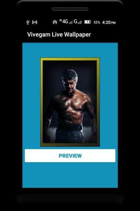 Thala in Vivegam Live Wallpaper स्क्रीनशॉट 3