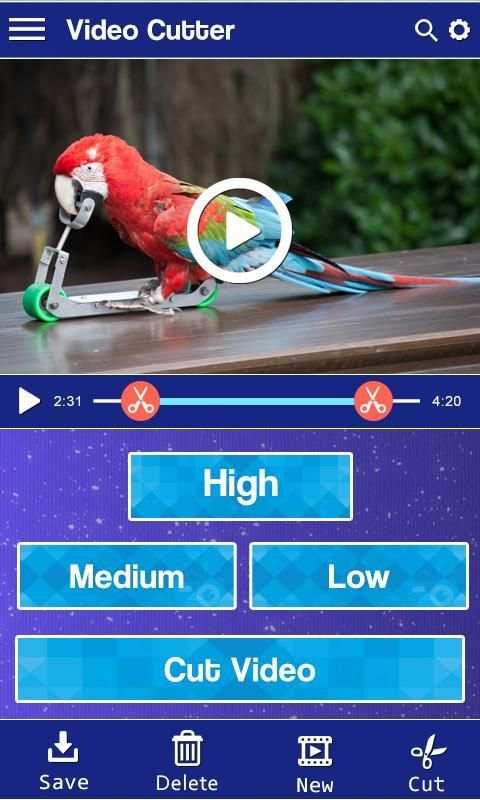 Video Cutter स्क्रीनशॉट 3