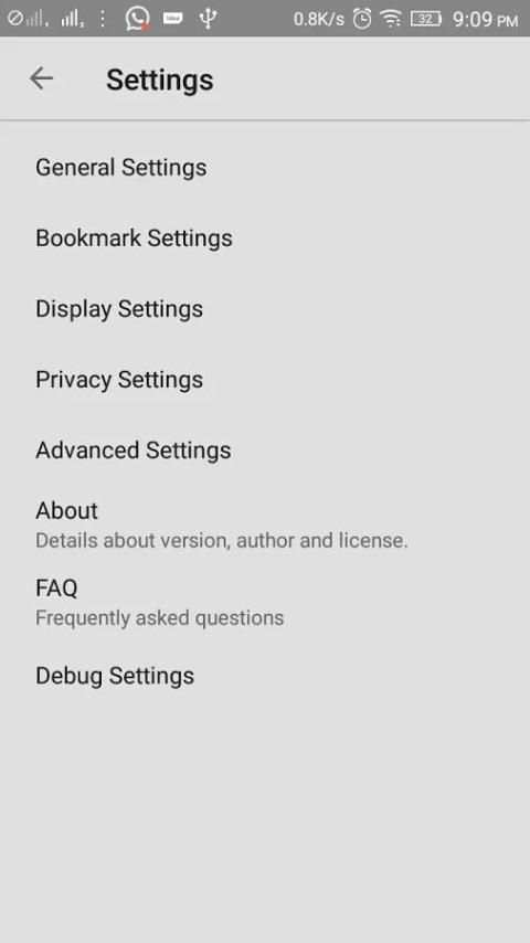 Handler Browser - Fast Browsing and Download speed स्क्रीनशॉट 6
