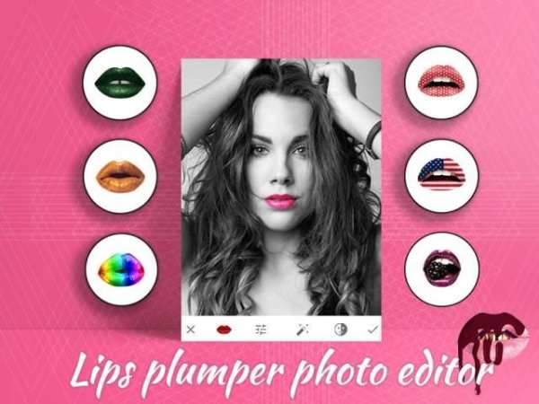 Lips plumper photo editor скриншот 2