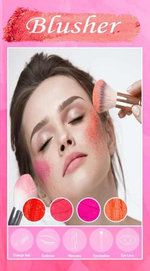 Makeup Plus Face makeup selfie скриншот 6