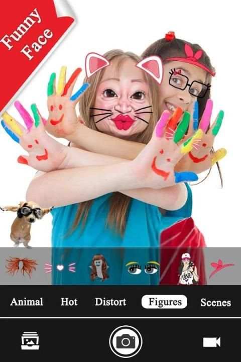 Funny Faces And Funny Filter скриншот 1