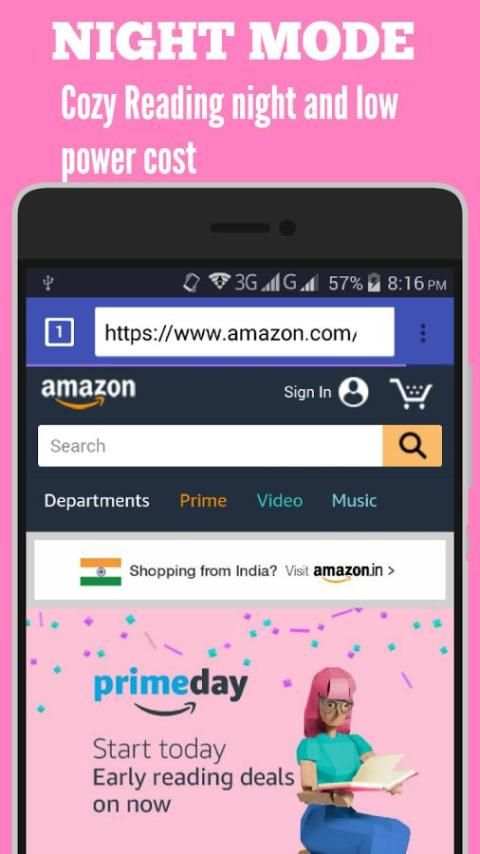 Penguin Browser 4G screenshot 3