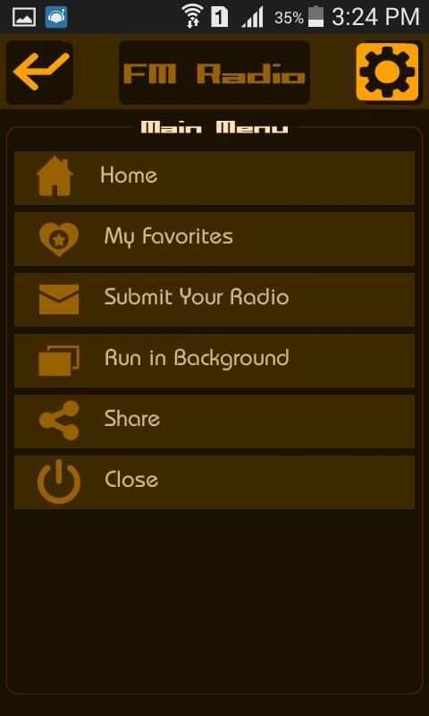 FM Radio App 2 تصوير الشاشة