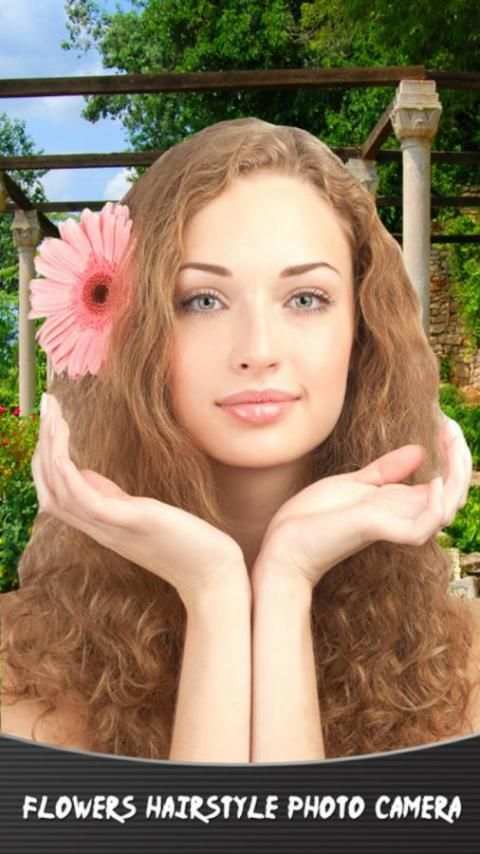 Bunga gaya rambut kamera foto screenshot 8