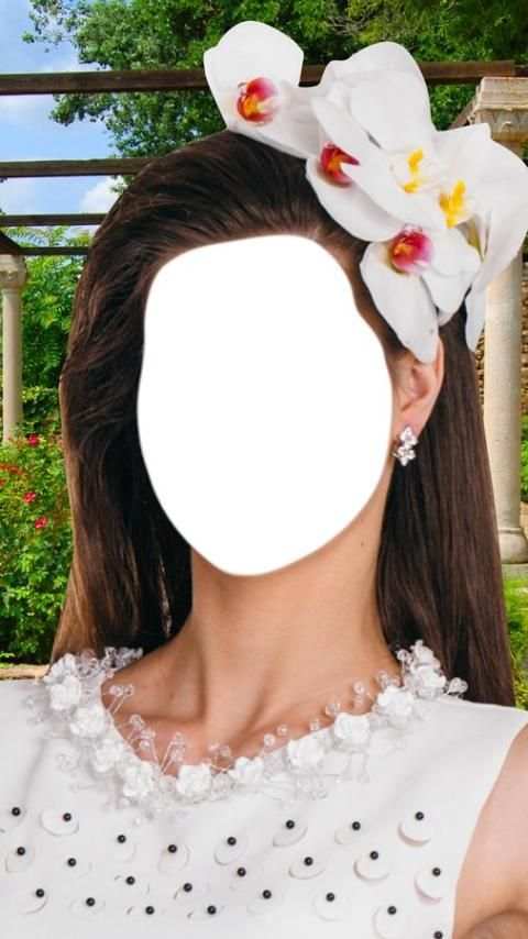 Bunga gaya rambut kamera foto screenshot 1