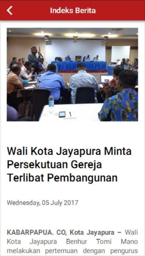 Kabar Papua screenshot 3