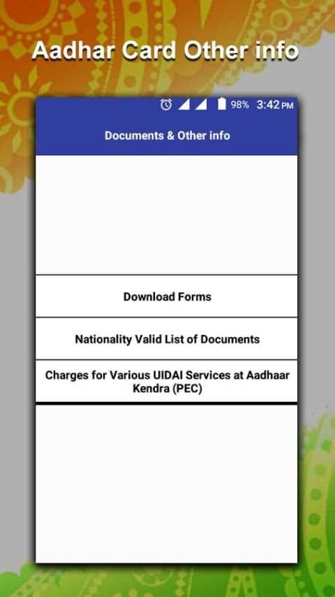 Fake Adhar Card Maker : Online Aadhar Card Update स्क्रीनशॉट 1