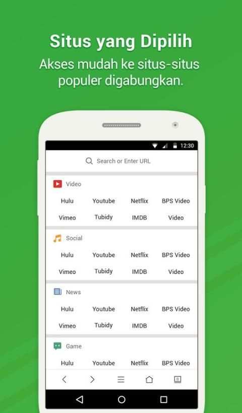 VC Browser screenshot 2