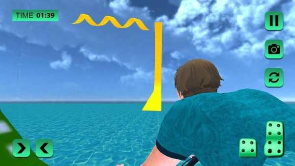 Bmx Cycle Rider Rooftop Freestyle Stunts Racing 3D 2 تصوير الشاشة