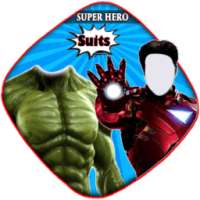 superheros suits photo montage PRO