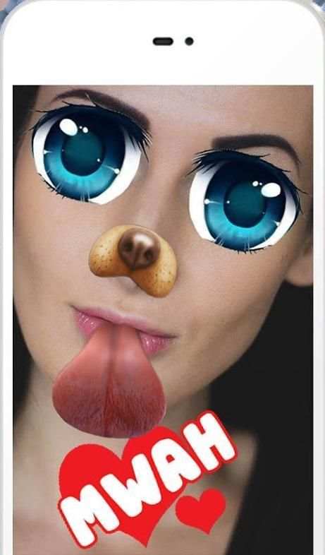 Snapy Face Filters Funny Stickers скриншот 2