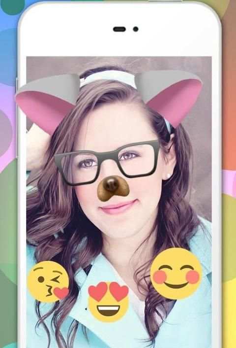 Snapy Face Filters Funny Stickers скриншот 3