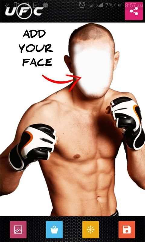 Photo Editor For UFC screenshot 1