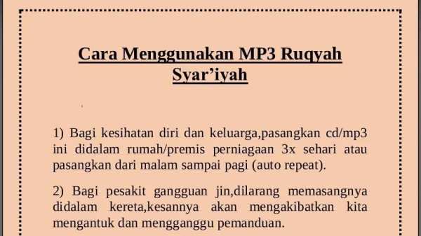 Ayat Ruqyah sebagai Pendinding screenshot 1