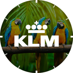 KLM Travel Watch Face أيقونة