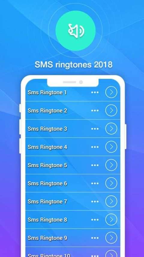 SMS Ringtones 2018 4 تصوير الشاشة