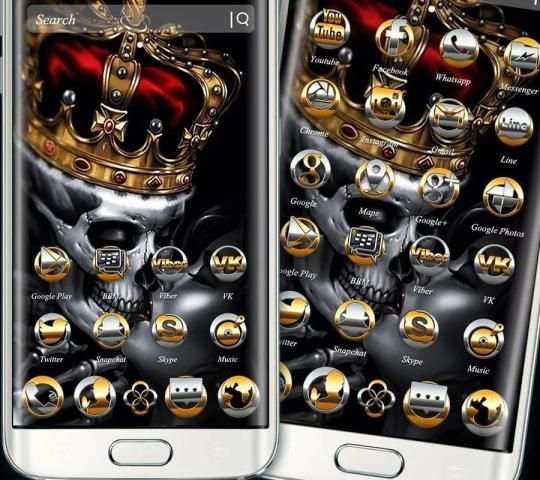 King n Queen gold Silver Theme скриншот 4