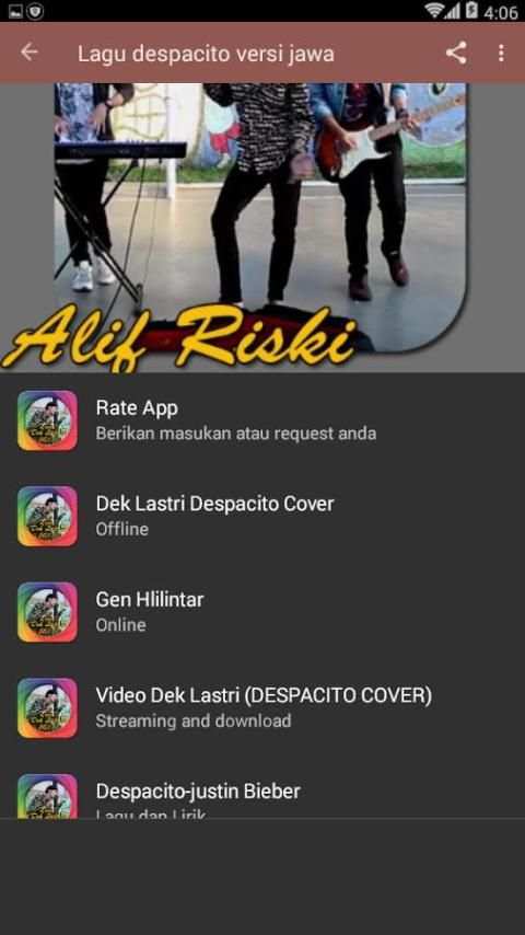 lagu despacito versi jawa screenshot 5