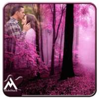 Pink Forest Photo Frames on 9Apps