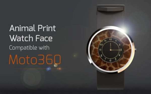 Animal Print Watch Face 6 تصوير الشاشة