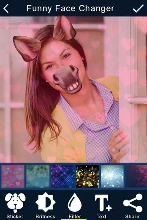 Funny Face Maker : Photo Editor 4 تصوير الشاشة