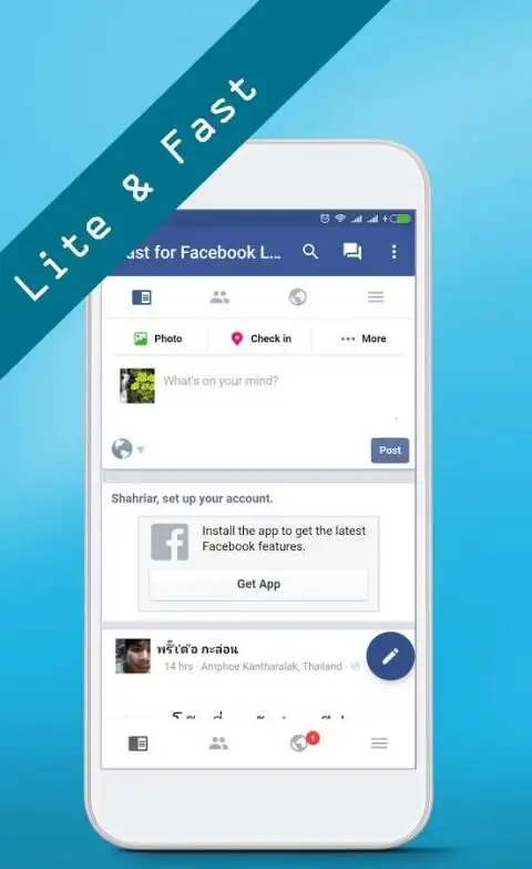 Fast for Facebook Lite screenshot 5