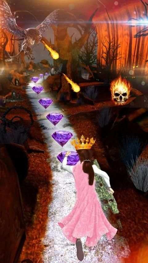 Dark Jungle Princess run Sim 2 स्क्रीनशॉट 4