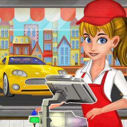 Supermarket Take Away Cashier icon