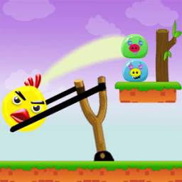 Knock Down : Angry Chicken