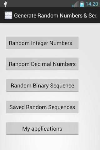 Generate Random Numbers - Free скриншот 23