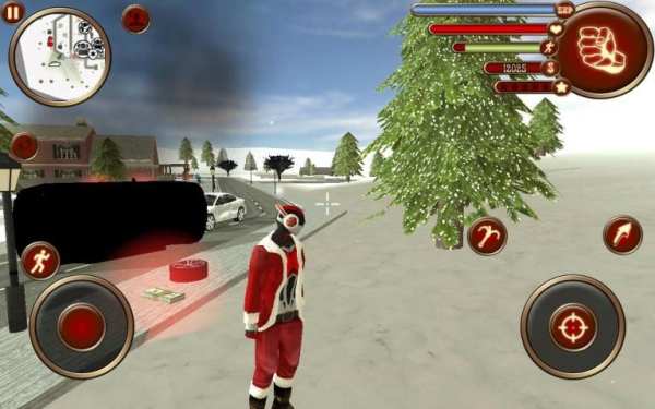 Christmas Rope Hero 2017 3 تصوير الشاشة