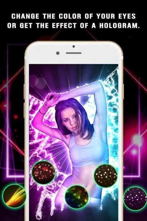 Neon Effect Photo Editor screenshot 2