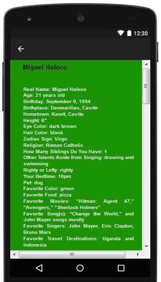 Migz Haleco Songs & Lyrics. скриншот 2